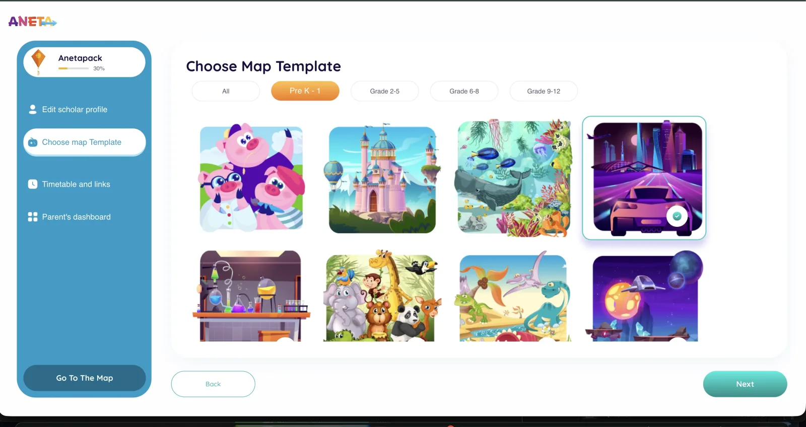 AnetaEd – Gamified Education Platform